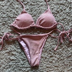Princess Polly Pink Classic Bikini Swimwear